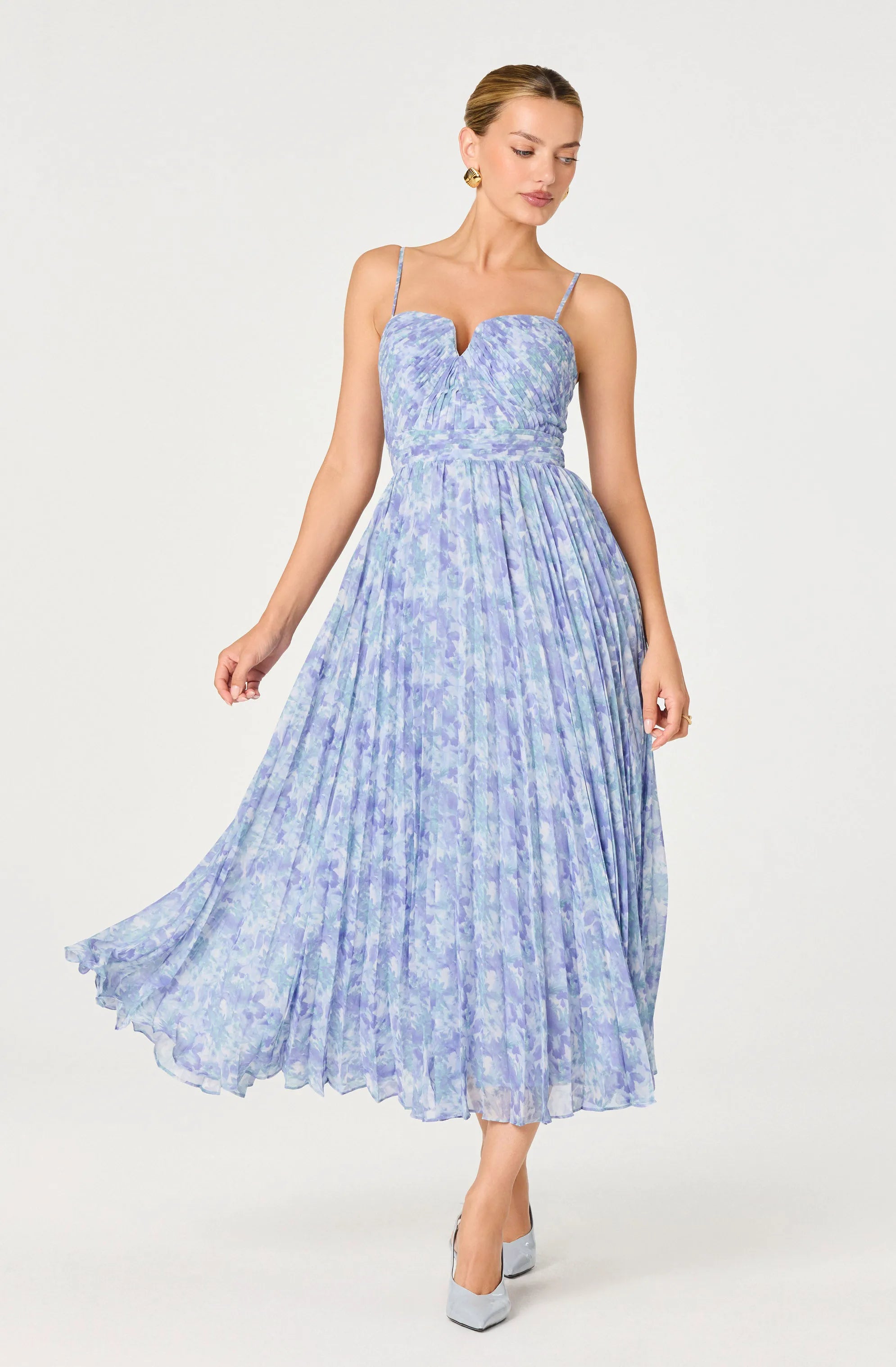 Blue floral