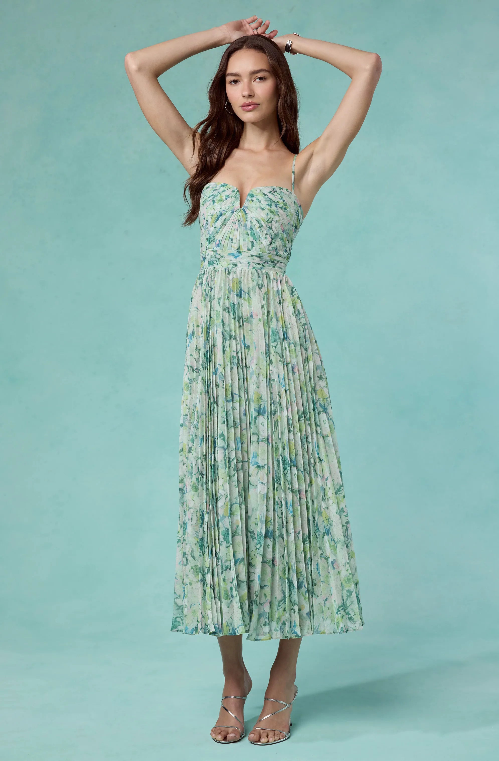 Green floral