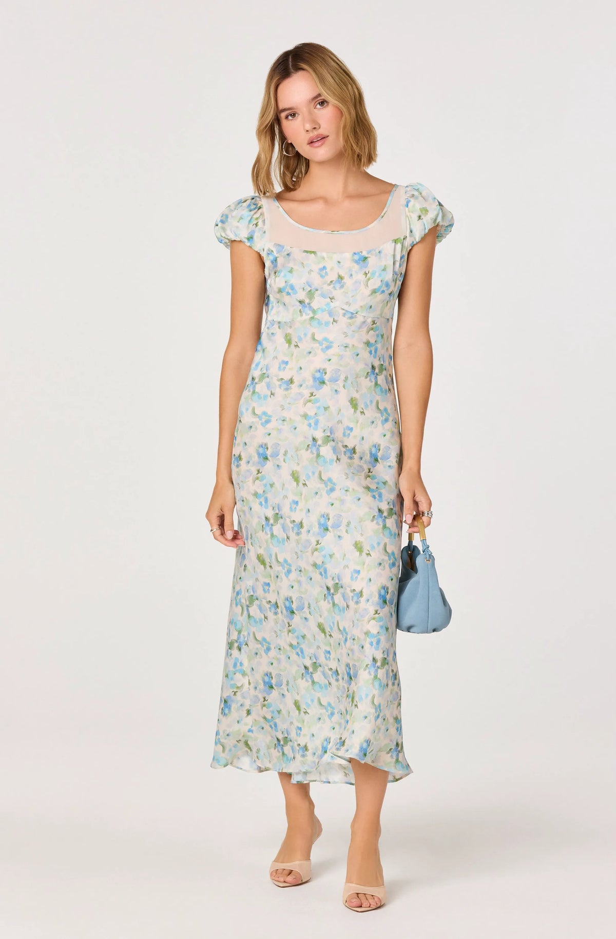 Blue floral
