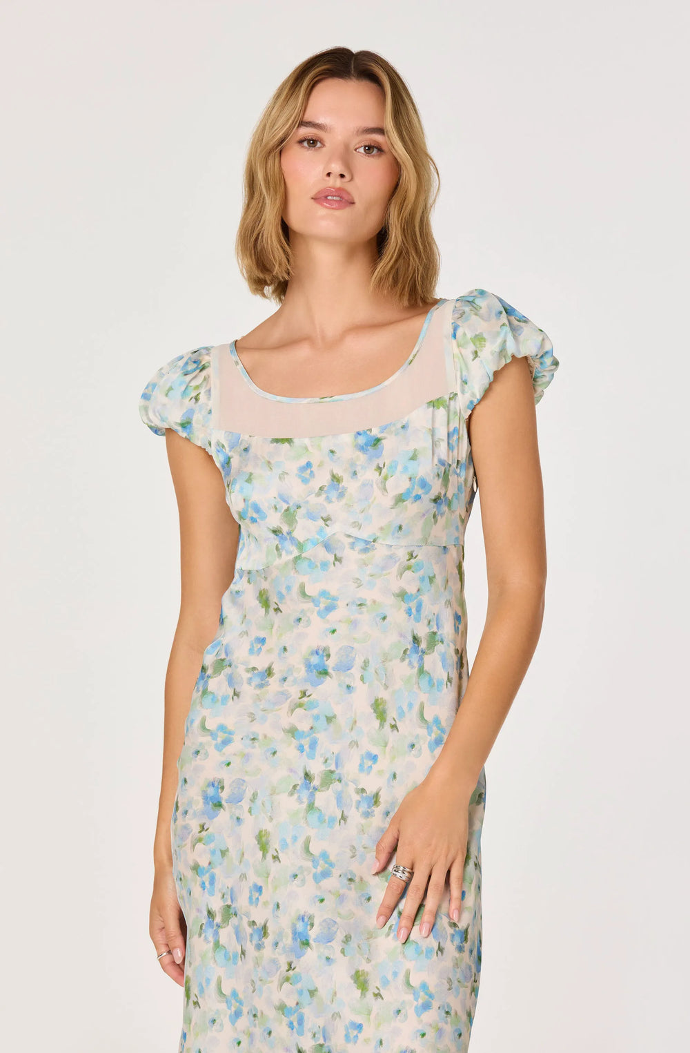 Blue floral