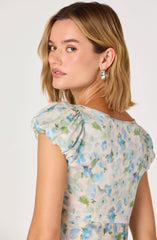 Blue floral