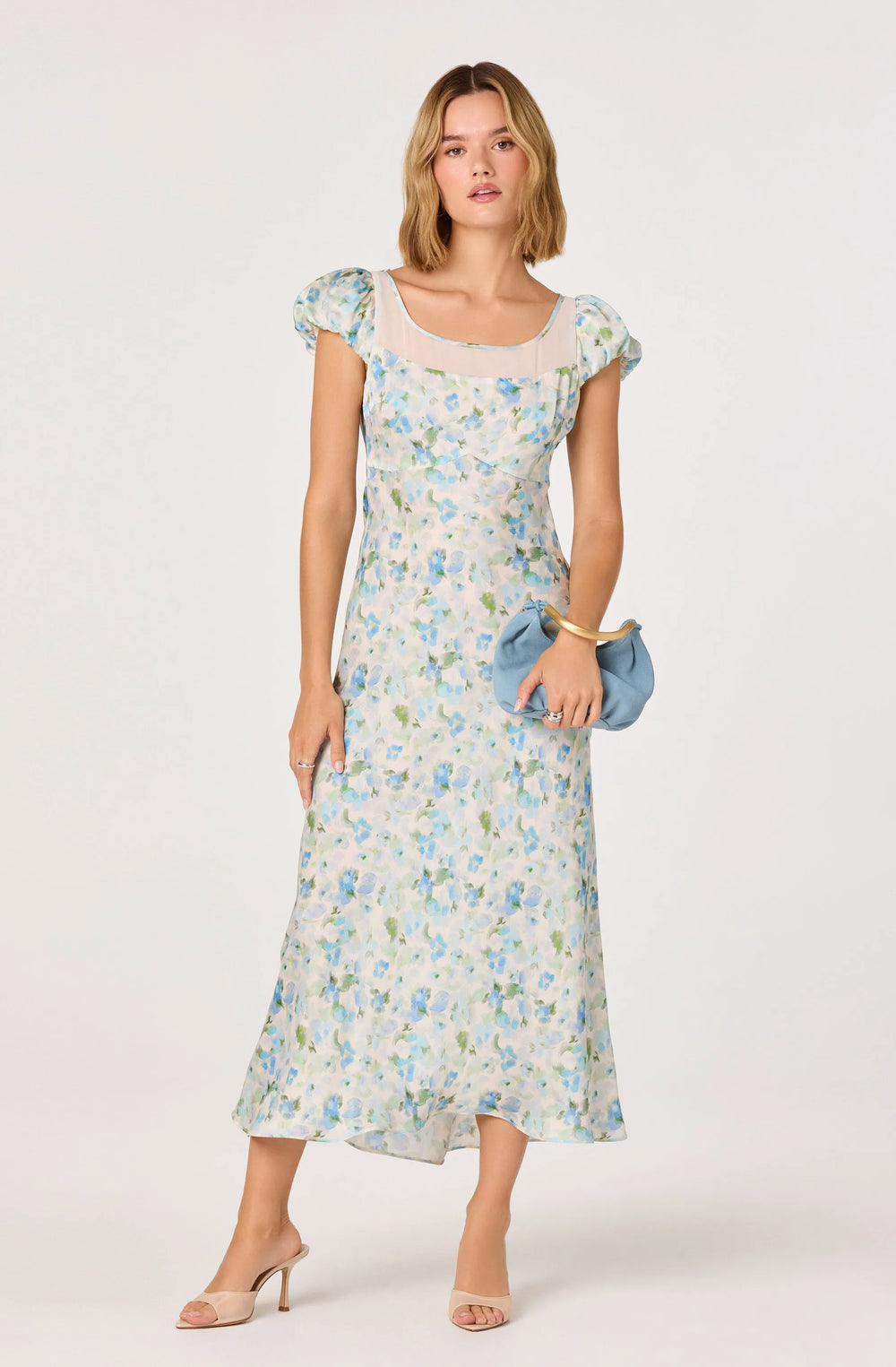 Blue floral