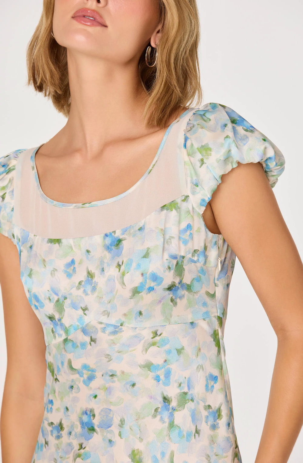 Blue floral