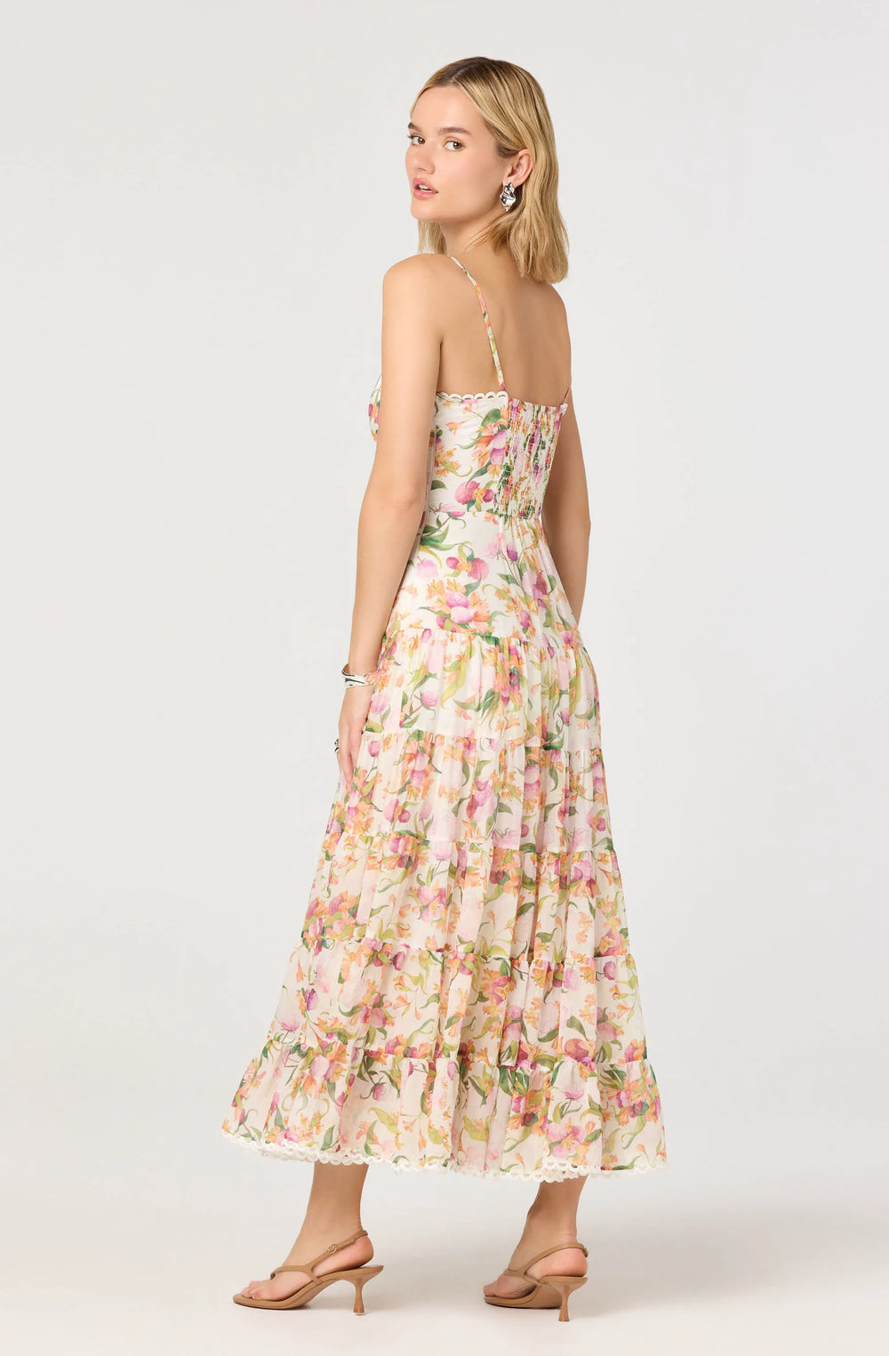 Pink multi floral