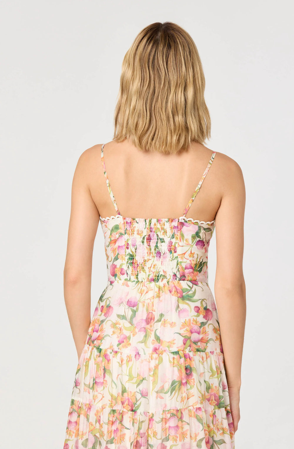 Pink multi floral