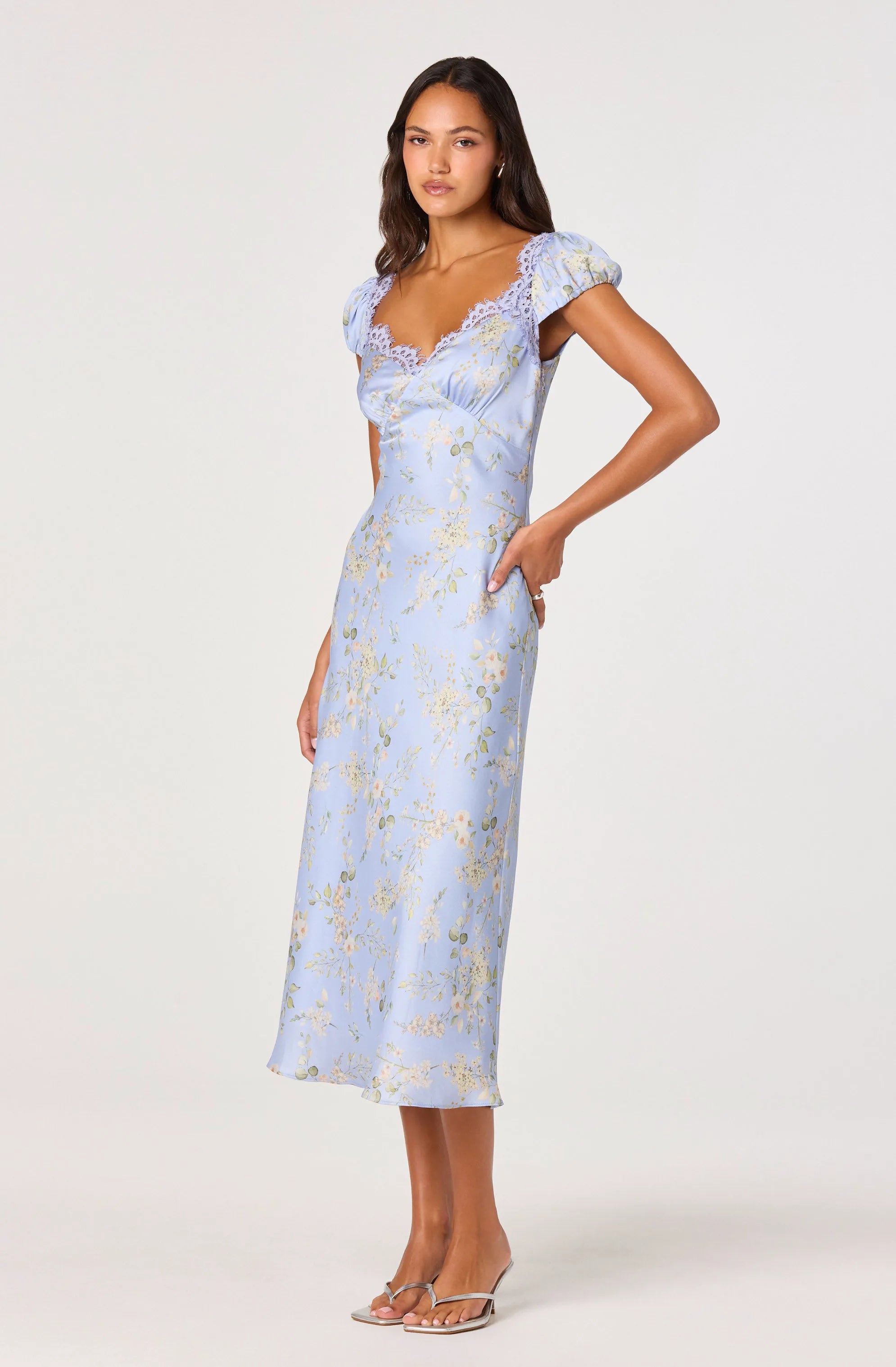 Blue floral