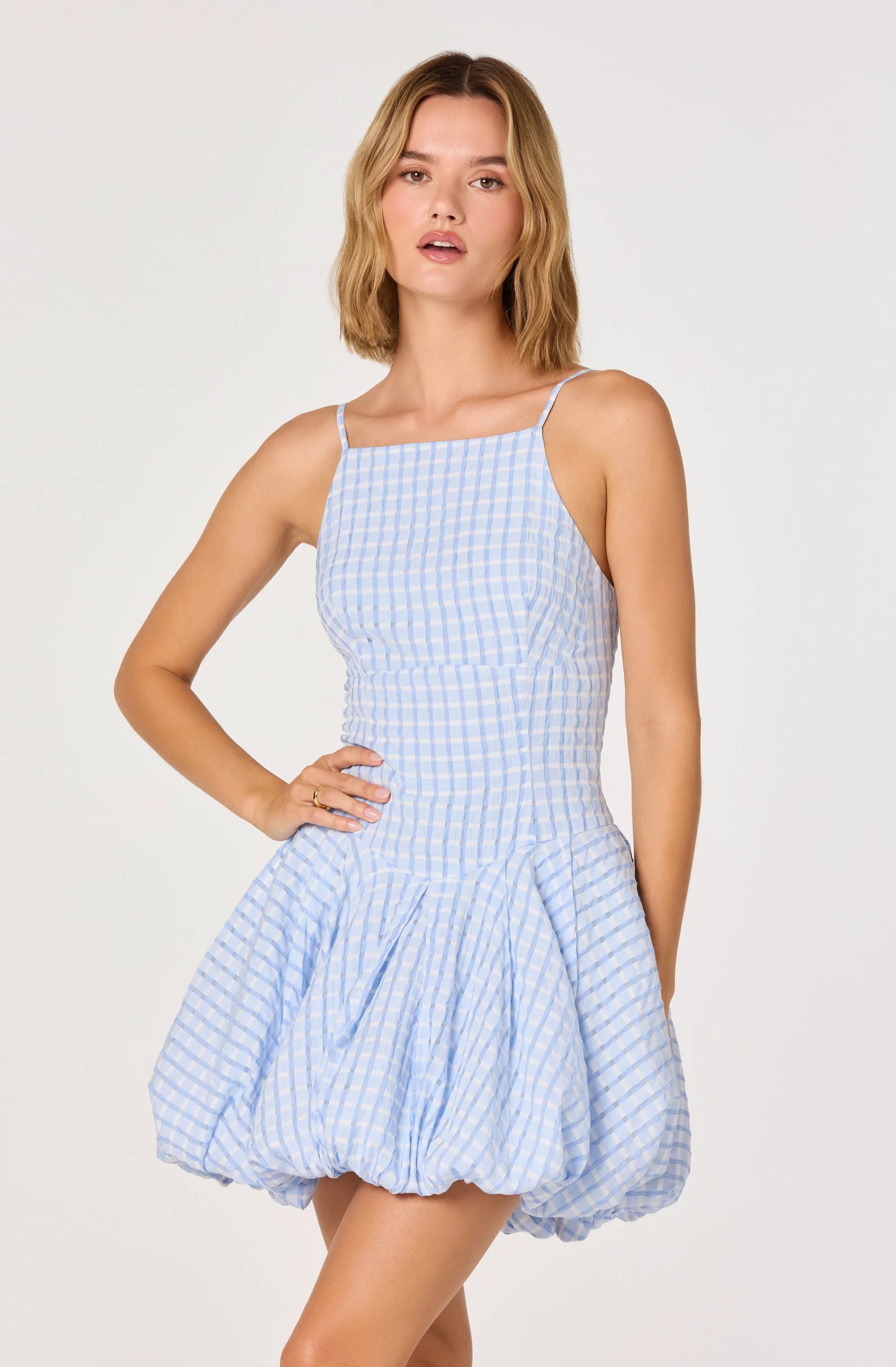 Blue plaid