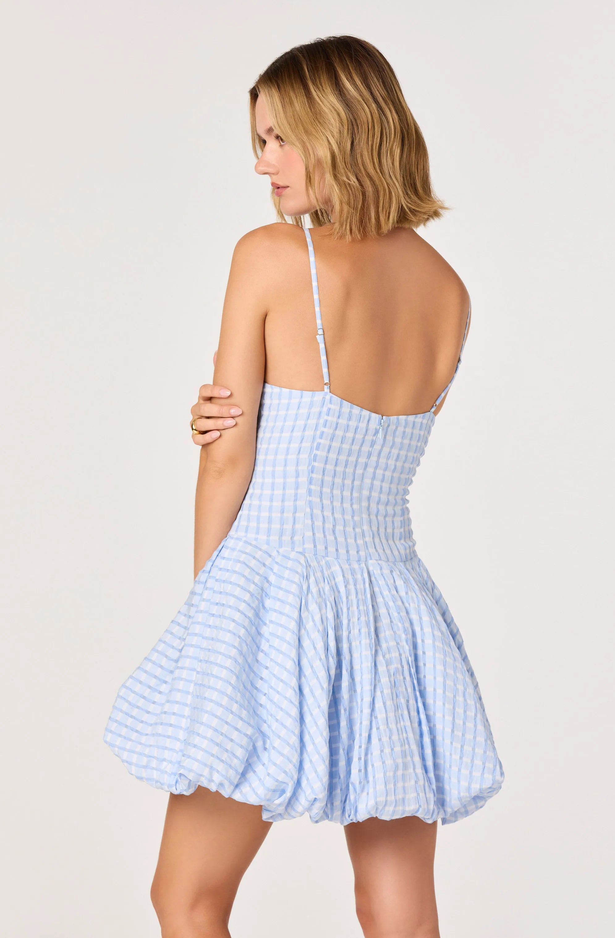 Blue plaid