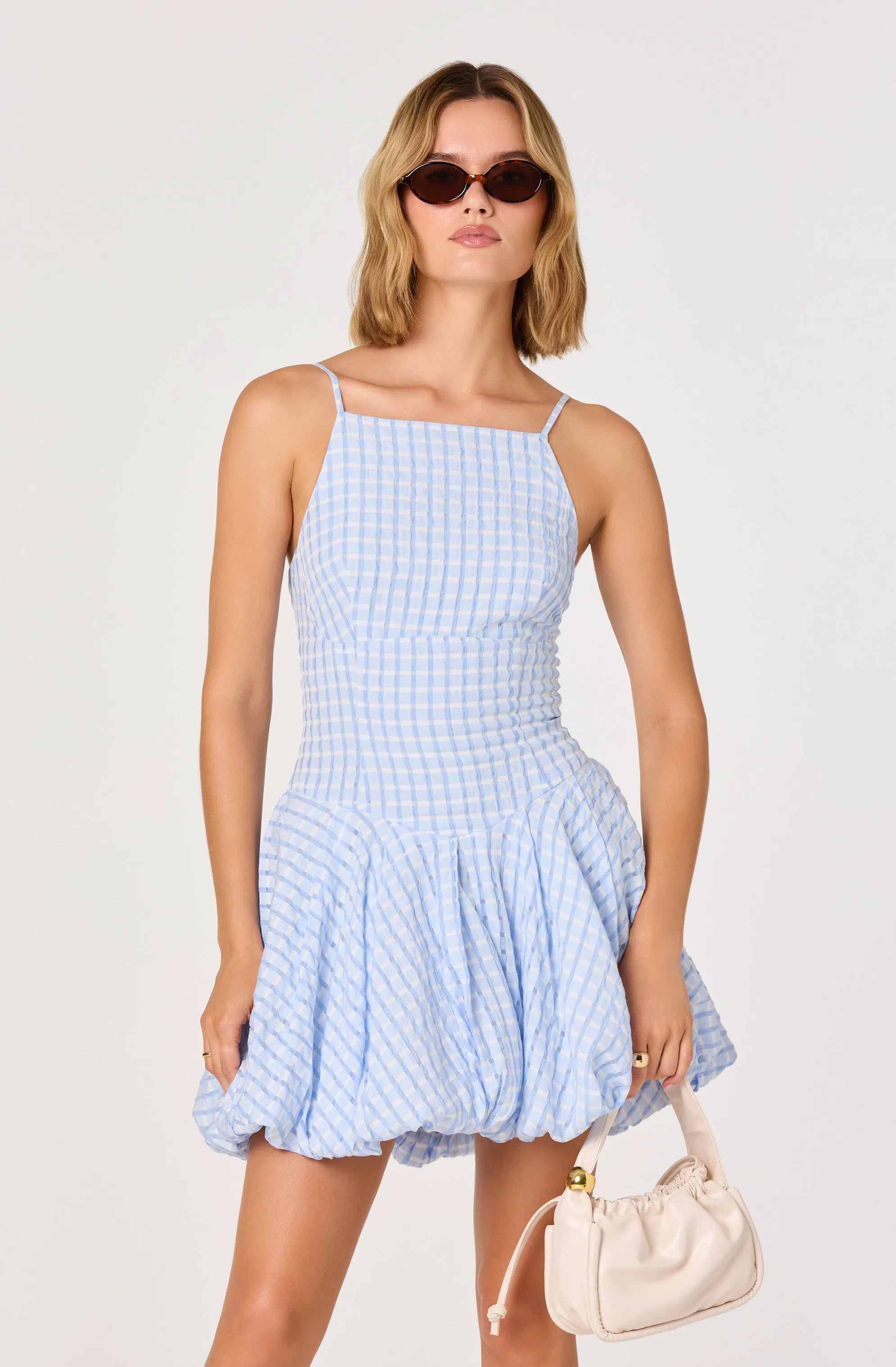 Blue plaid