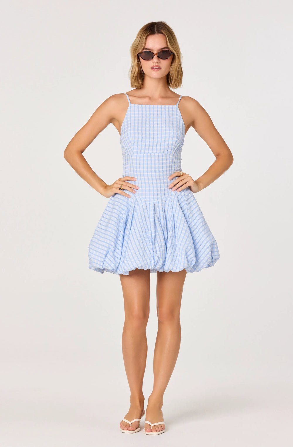 Blue plaid