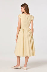 Butter yellow plaid