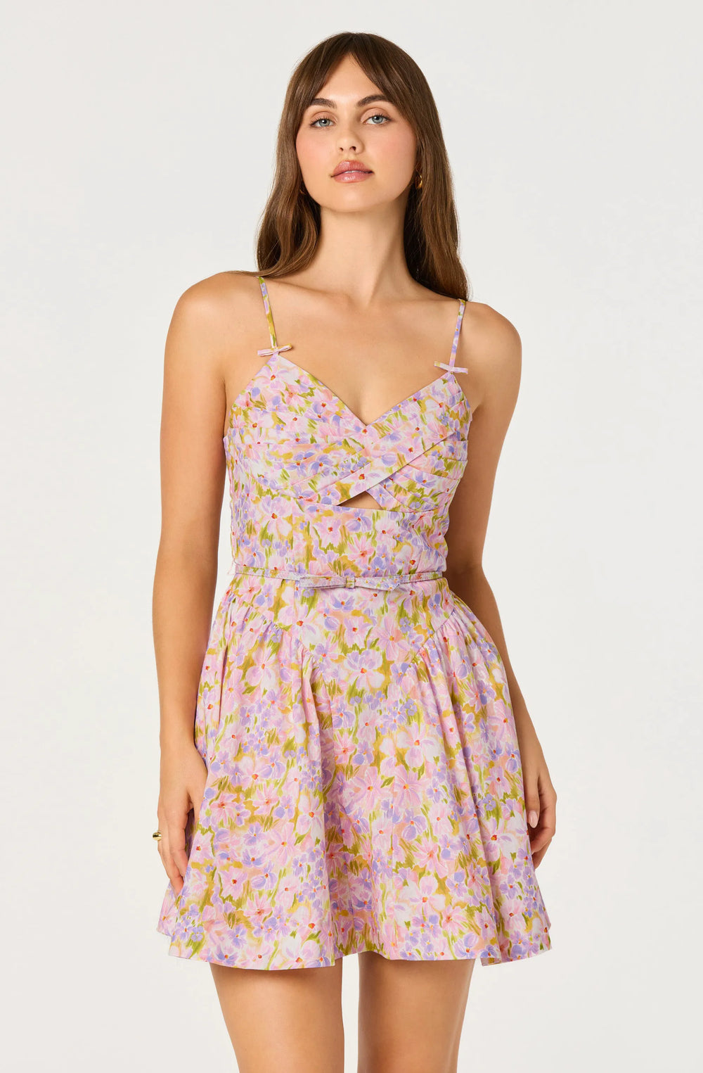 Pink lilac floral