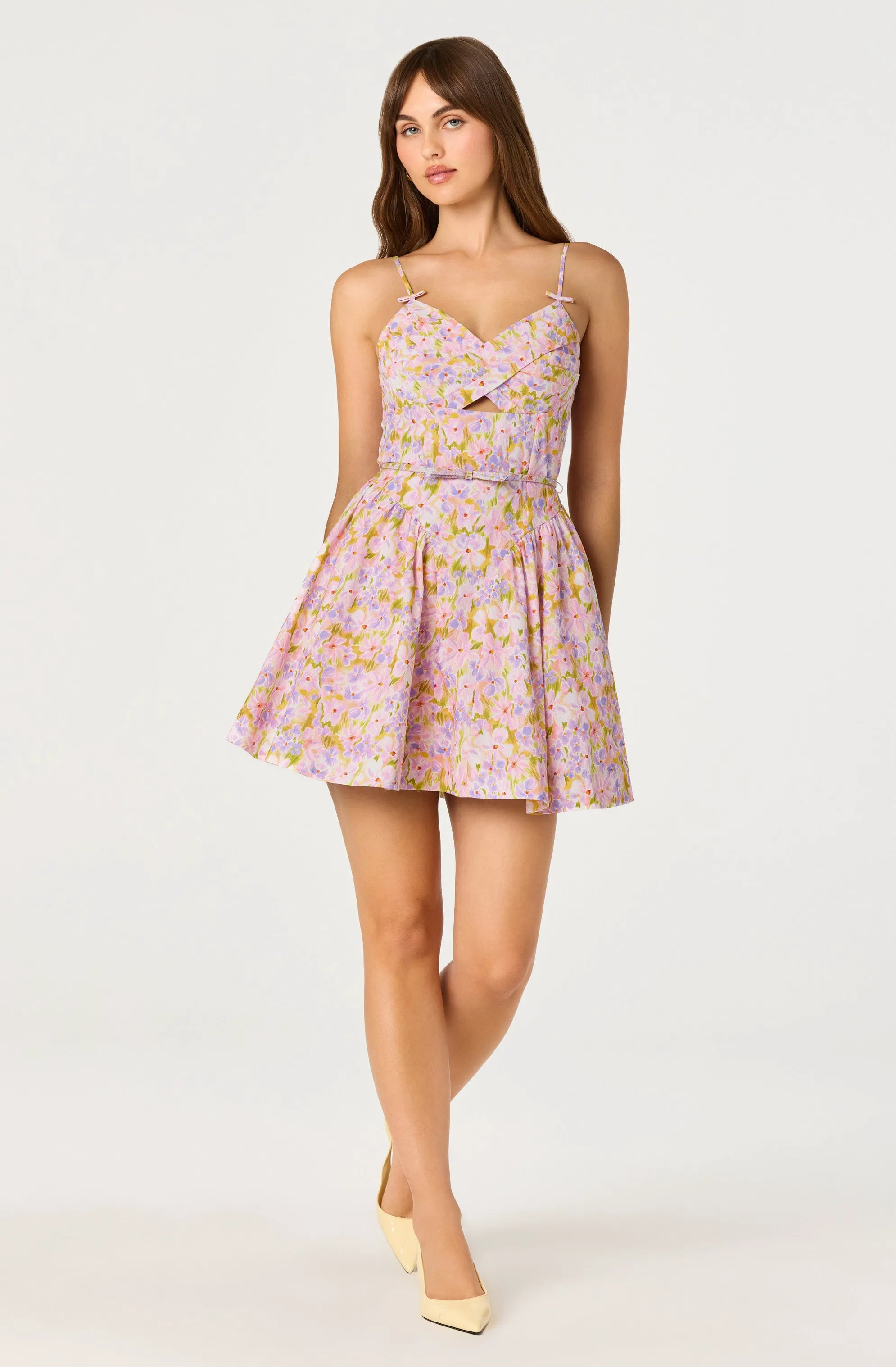 Pink lilac floral