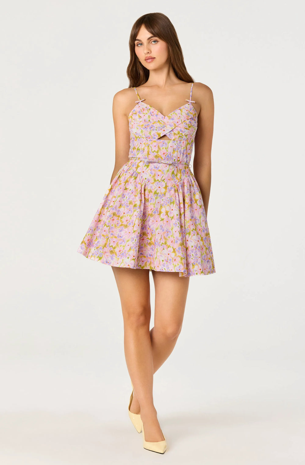 Pink lilac floral