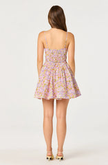 Pink lilac floral
