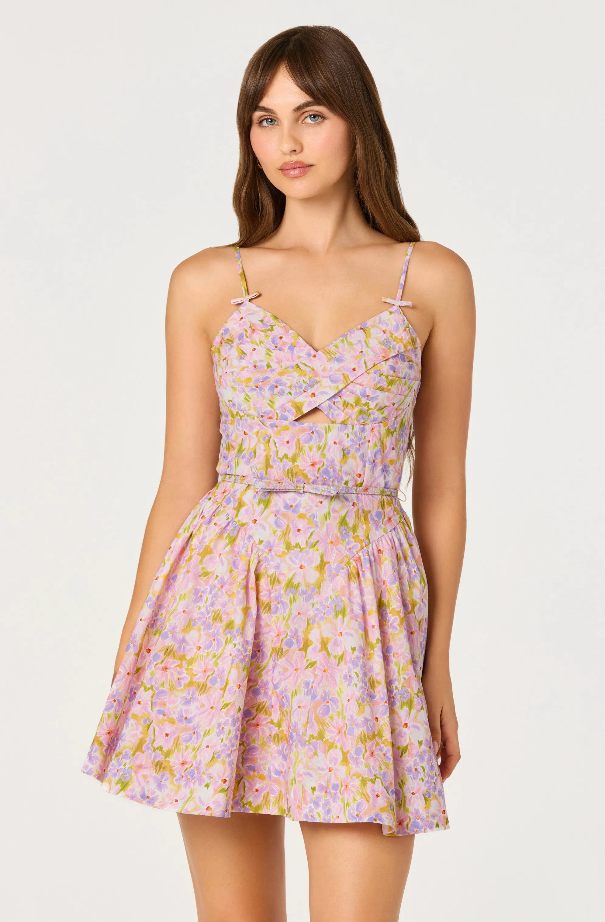 Pink lilac floral