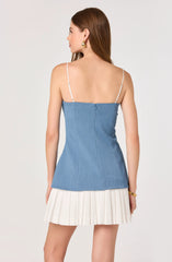 Blue white