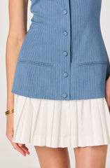 Blue white
