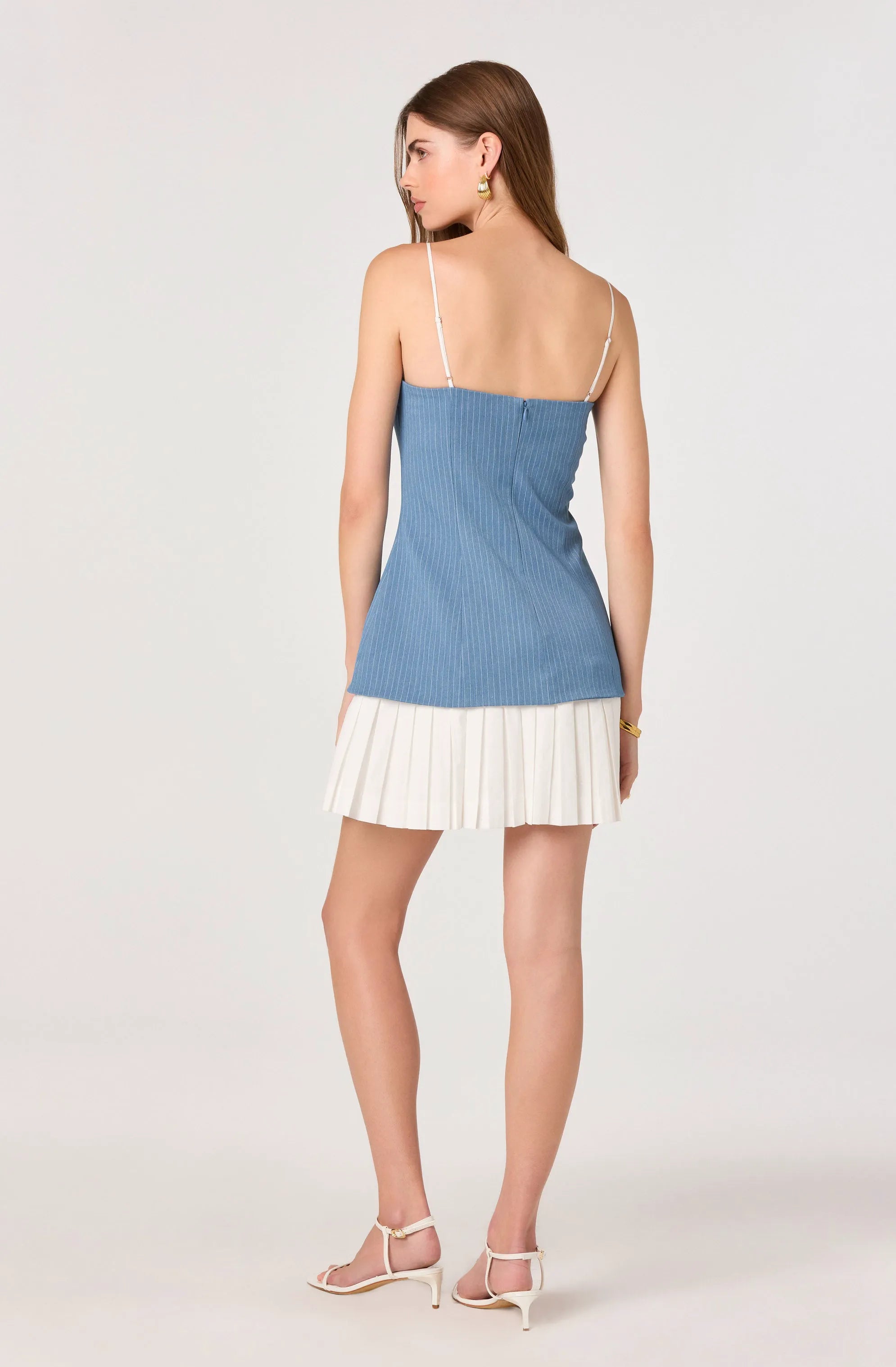Blue white