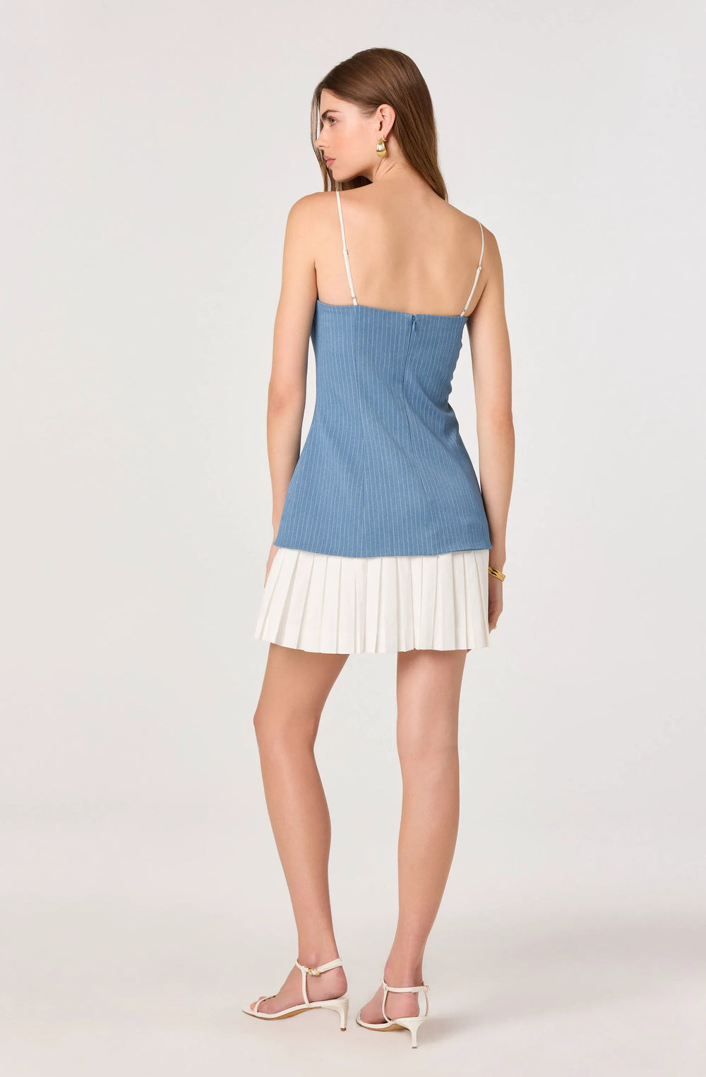 Blue white