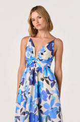 Blue floral