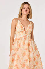 Orange floral
