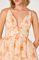 Orange floral