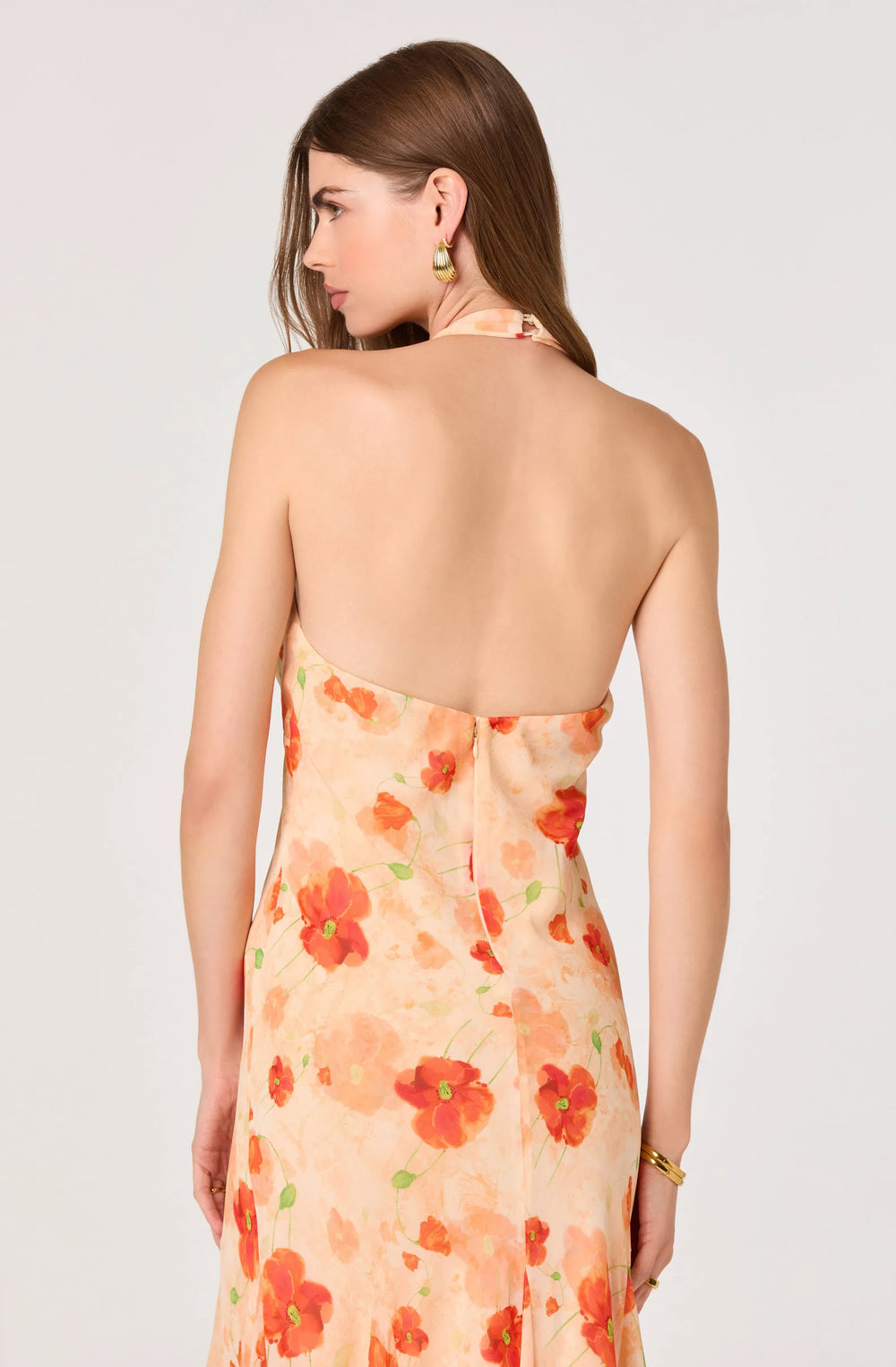 Orange floral