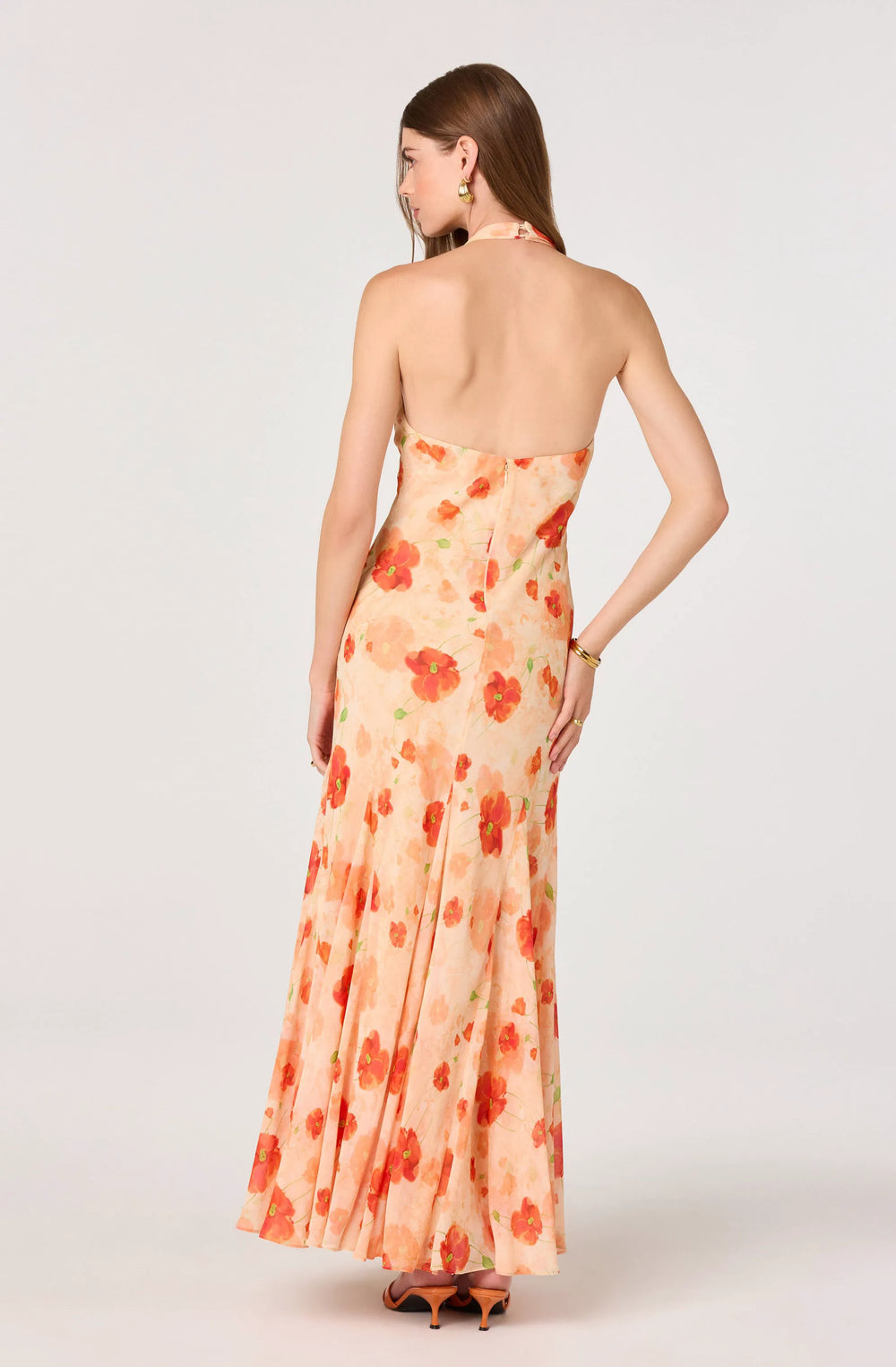 Orange floral