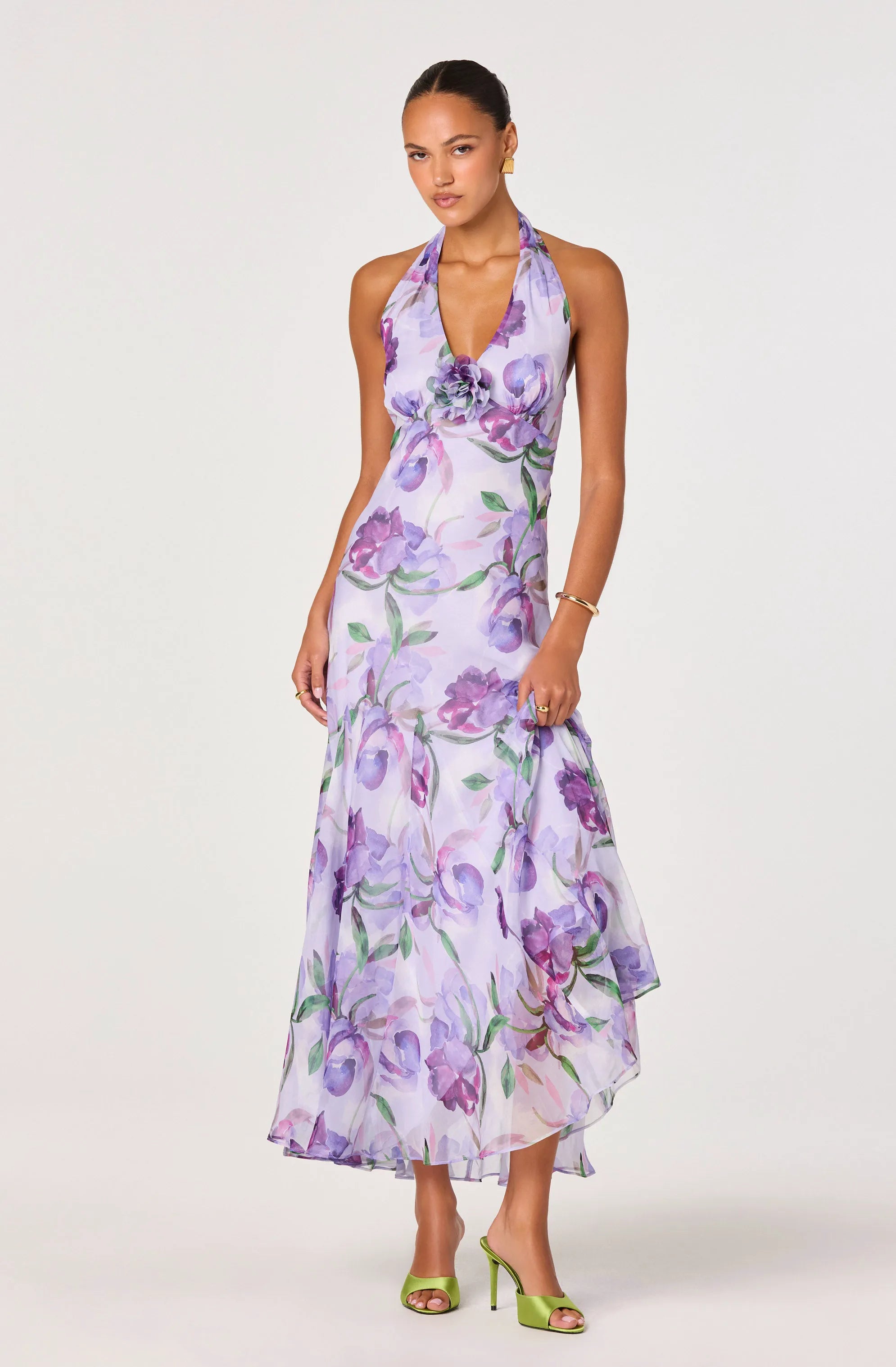 Purple floral