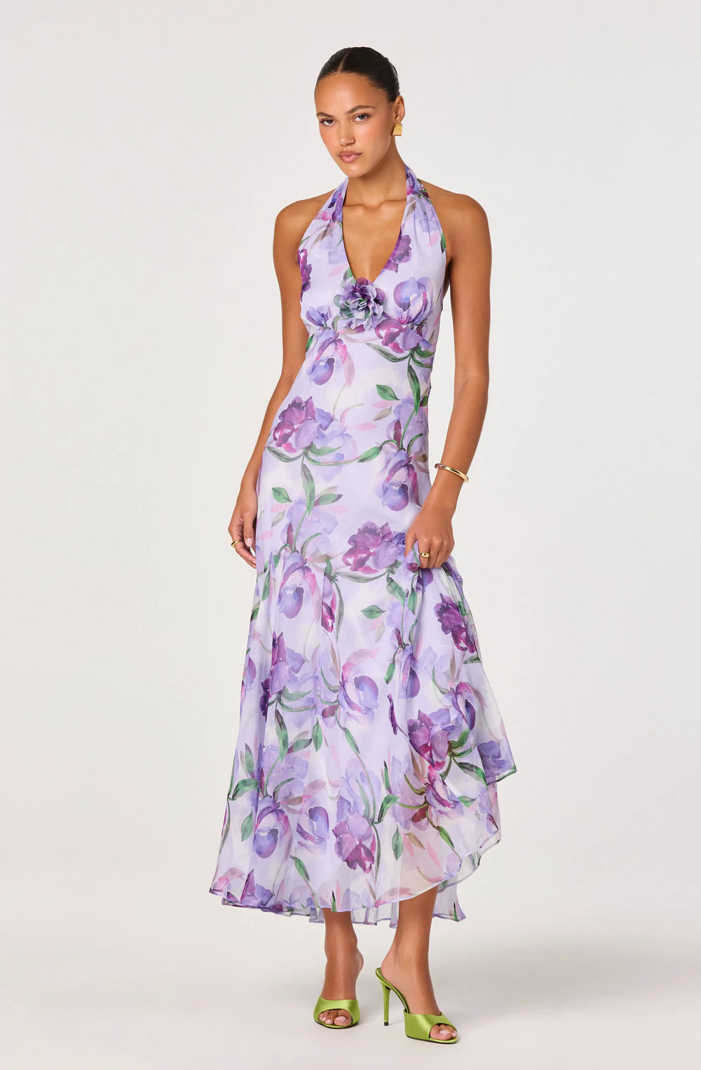 Purple floral