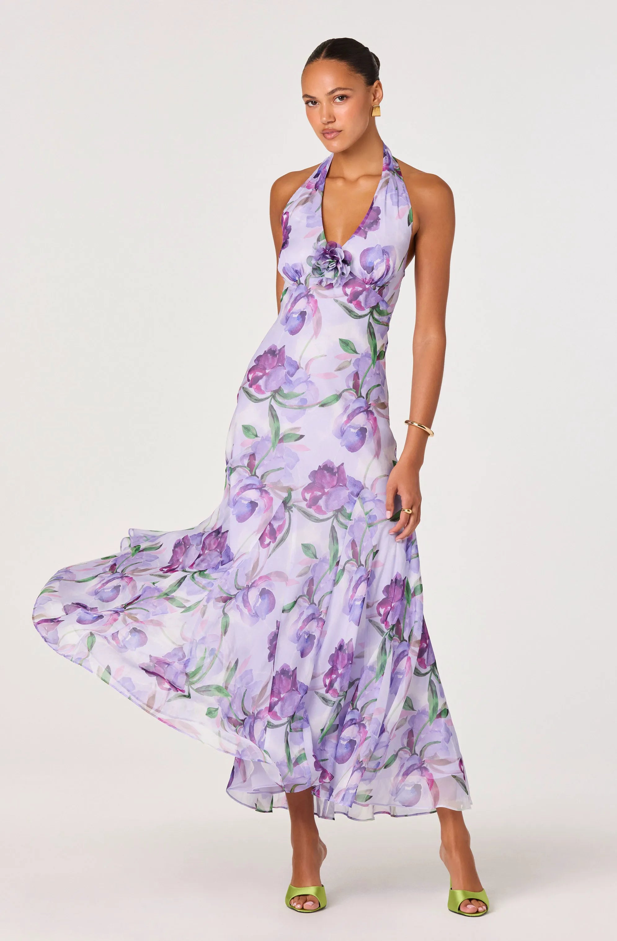 Purple floral