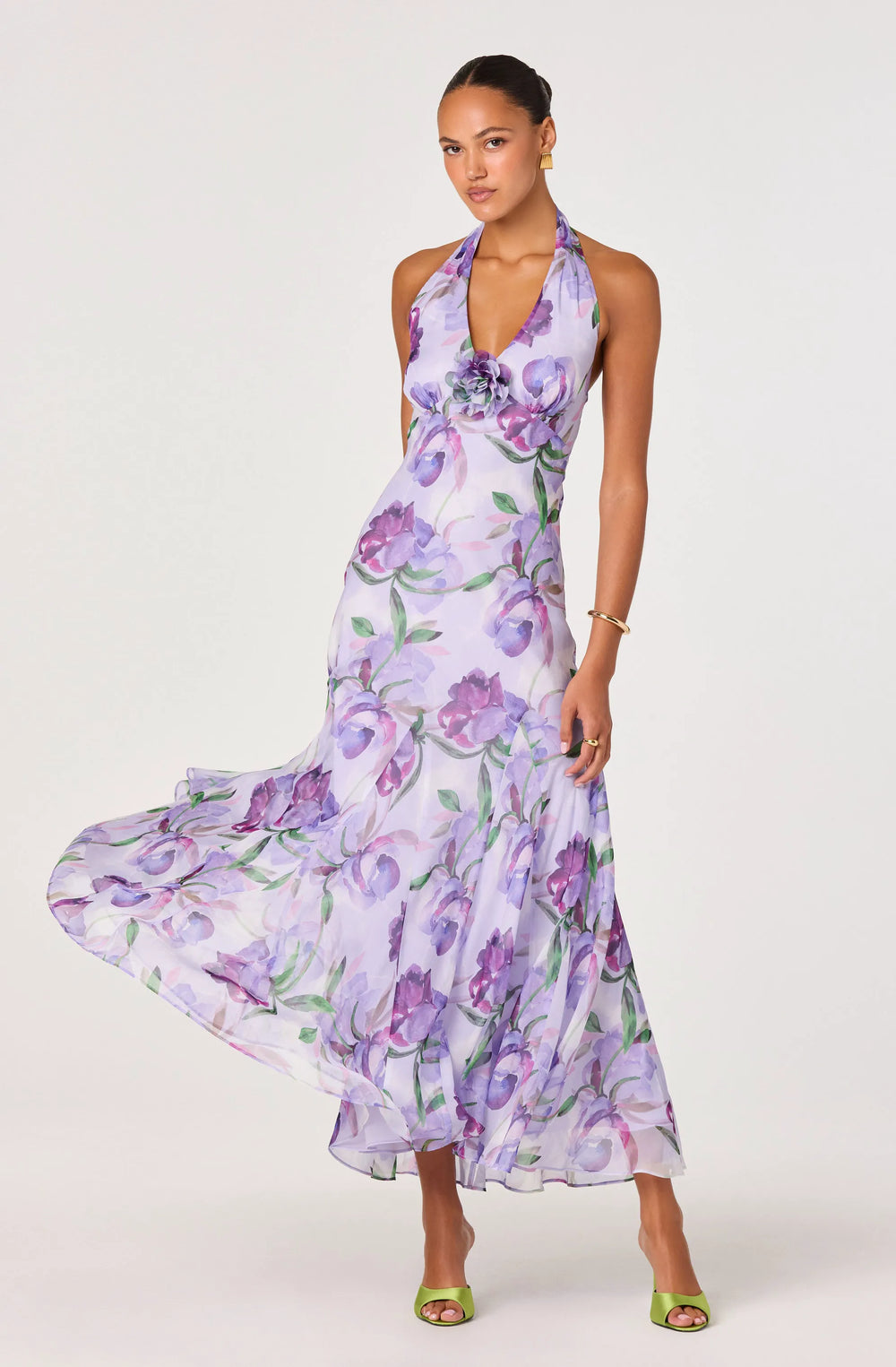 Purple floral