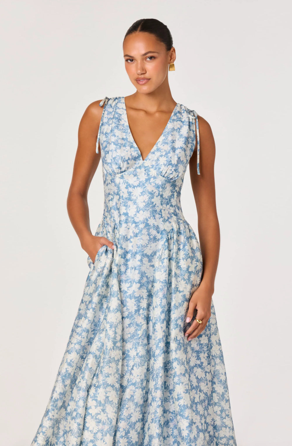 Blue floral