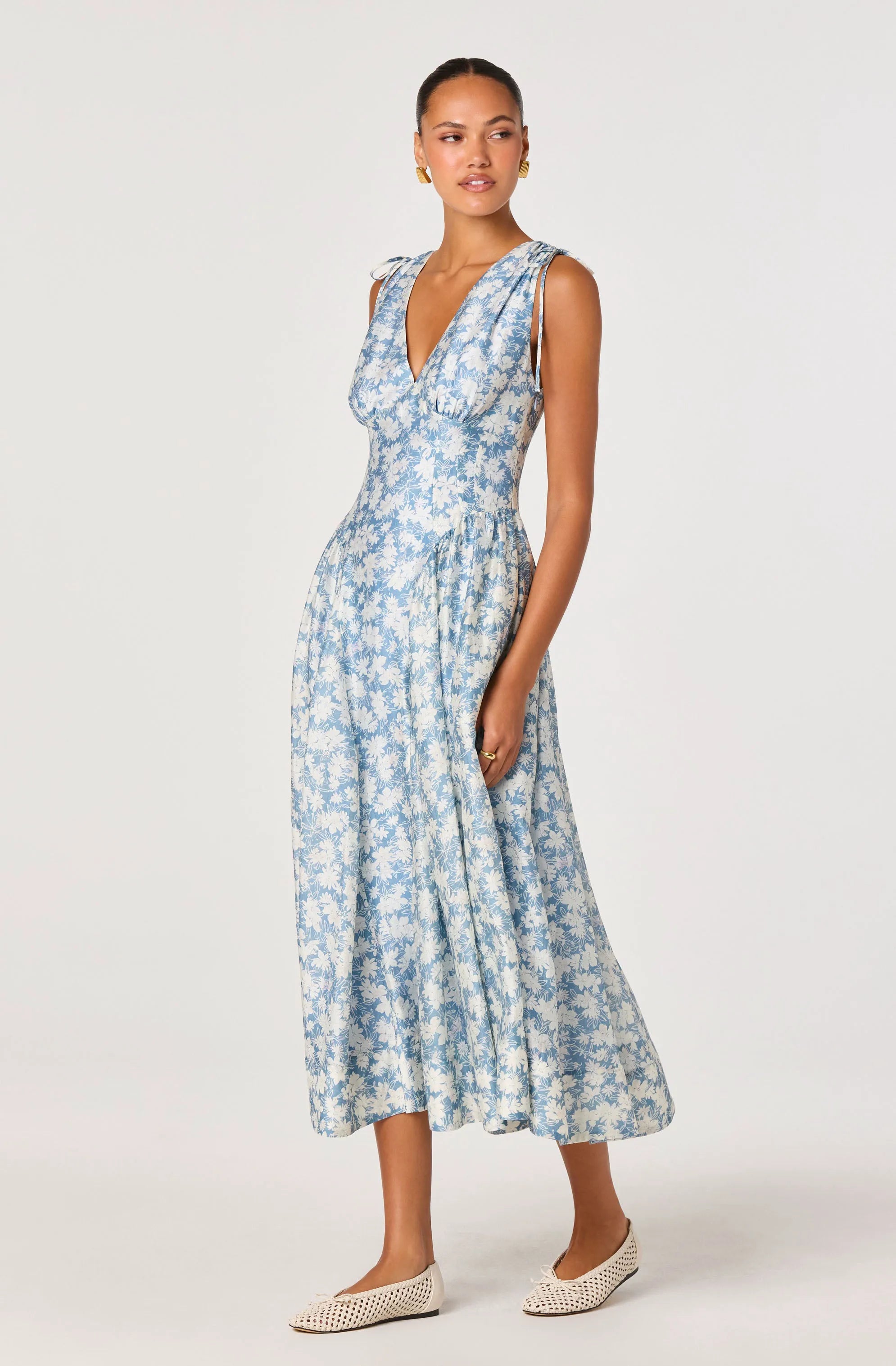 Blue floral