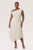 Plus Size - Ivory polka dot