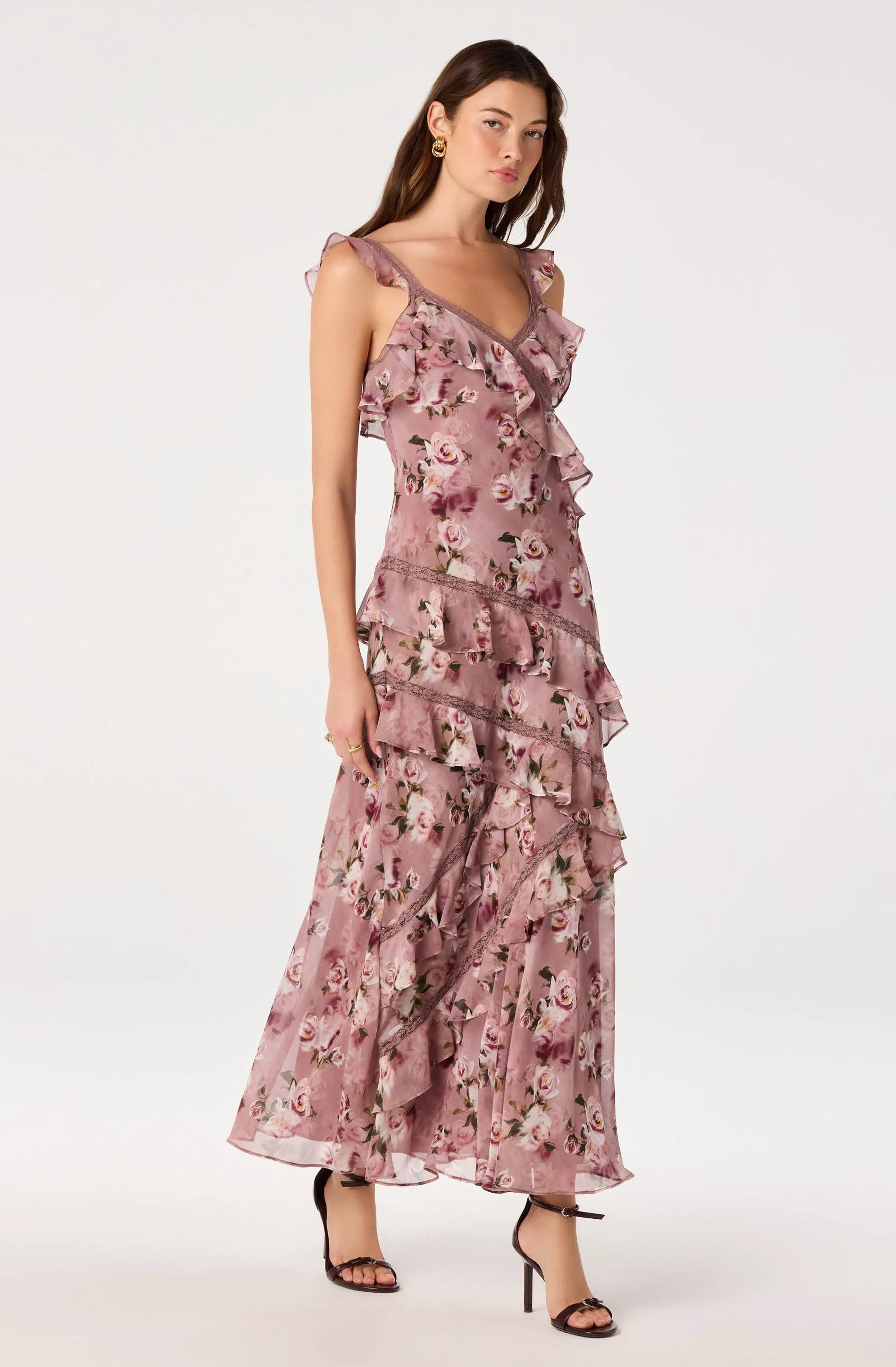 Mauve floral