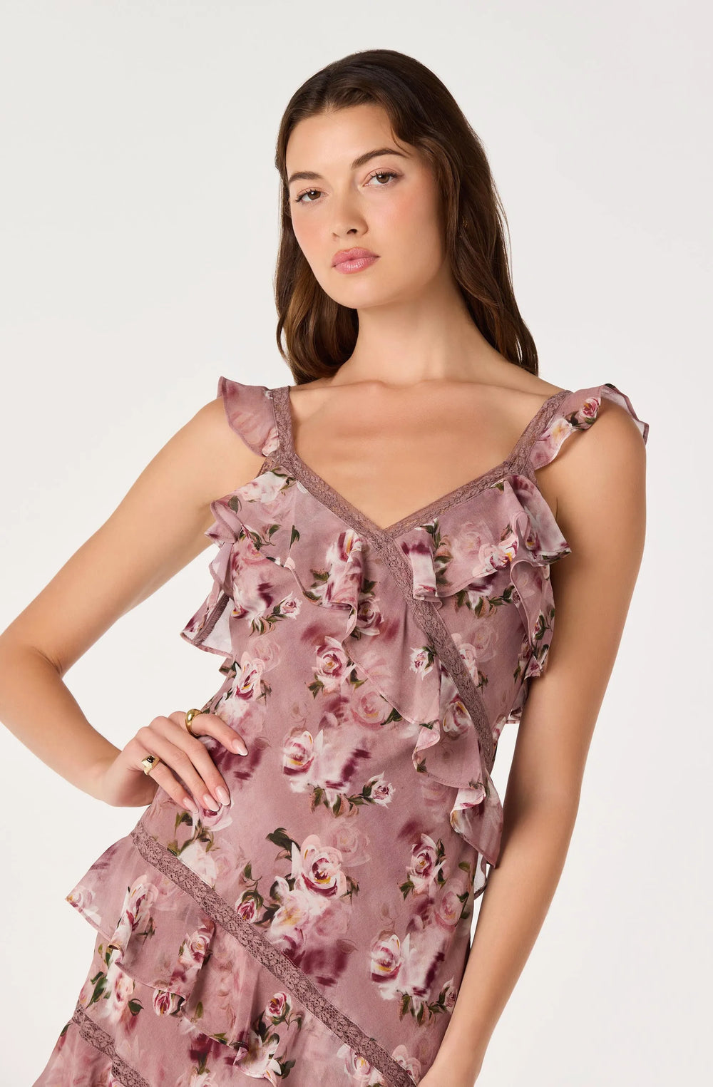 Mauve floral