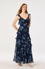 Navy floral