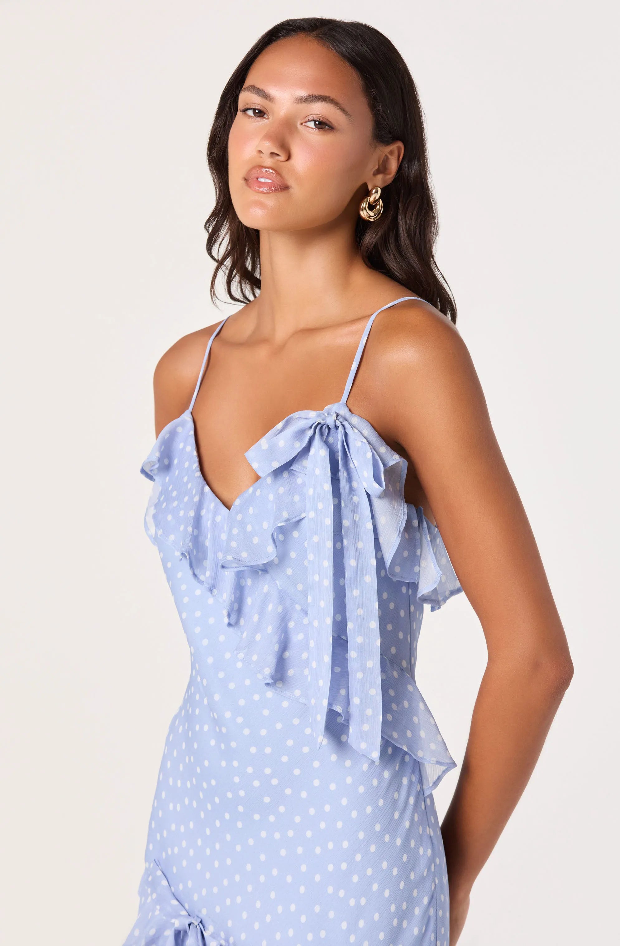 Blue polka dot