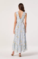 Light blue floral