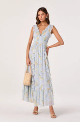 Light blue floral