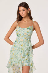Green floral