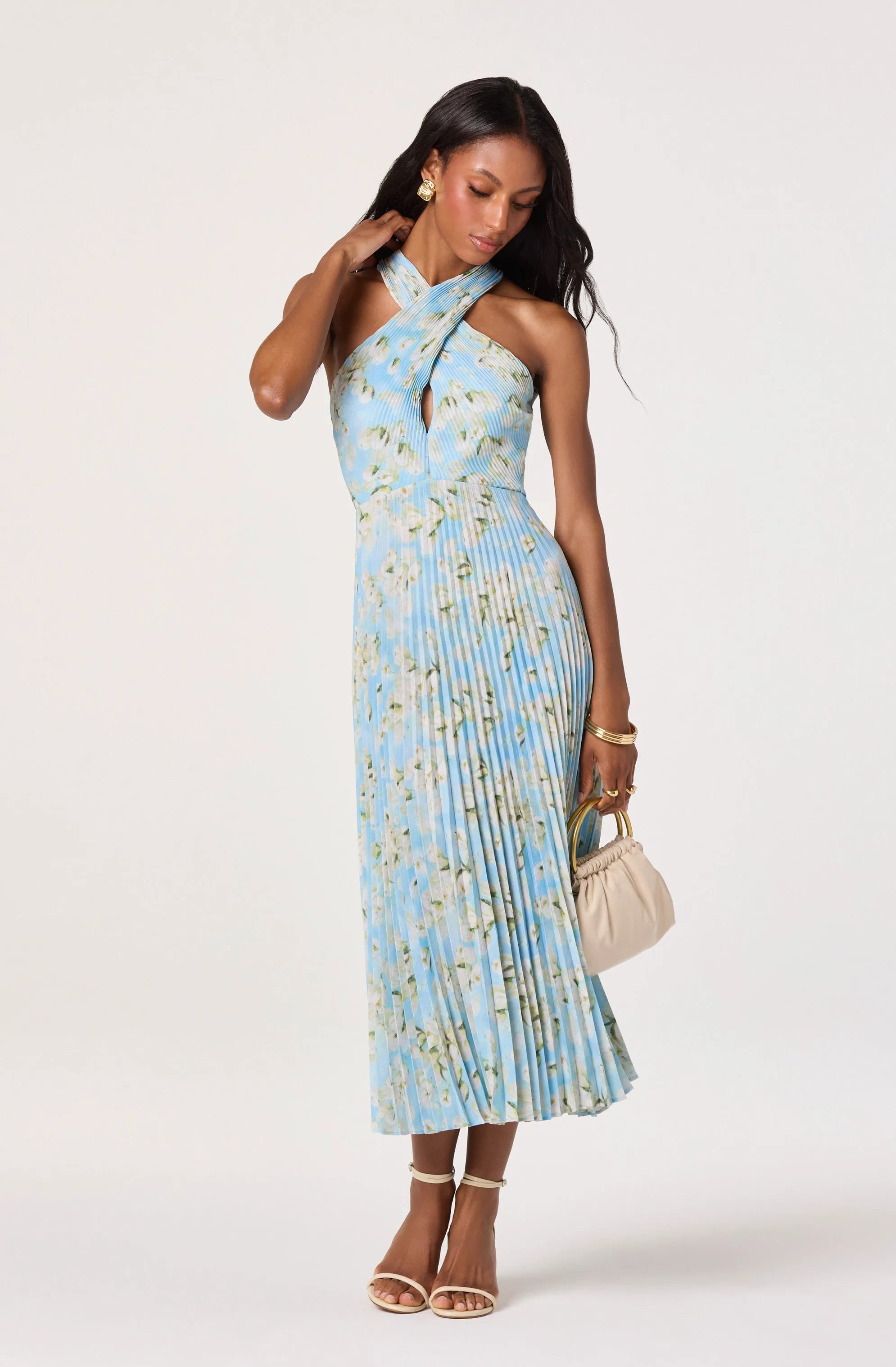 Blue floral