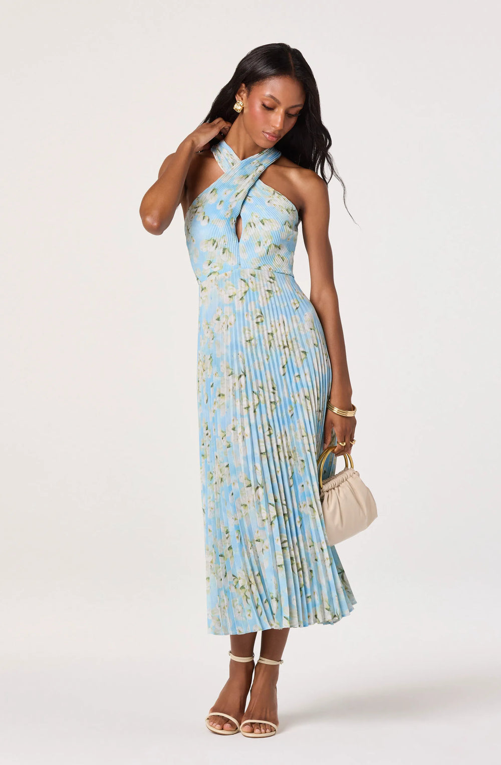 Blue floral