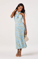 Blue floral