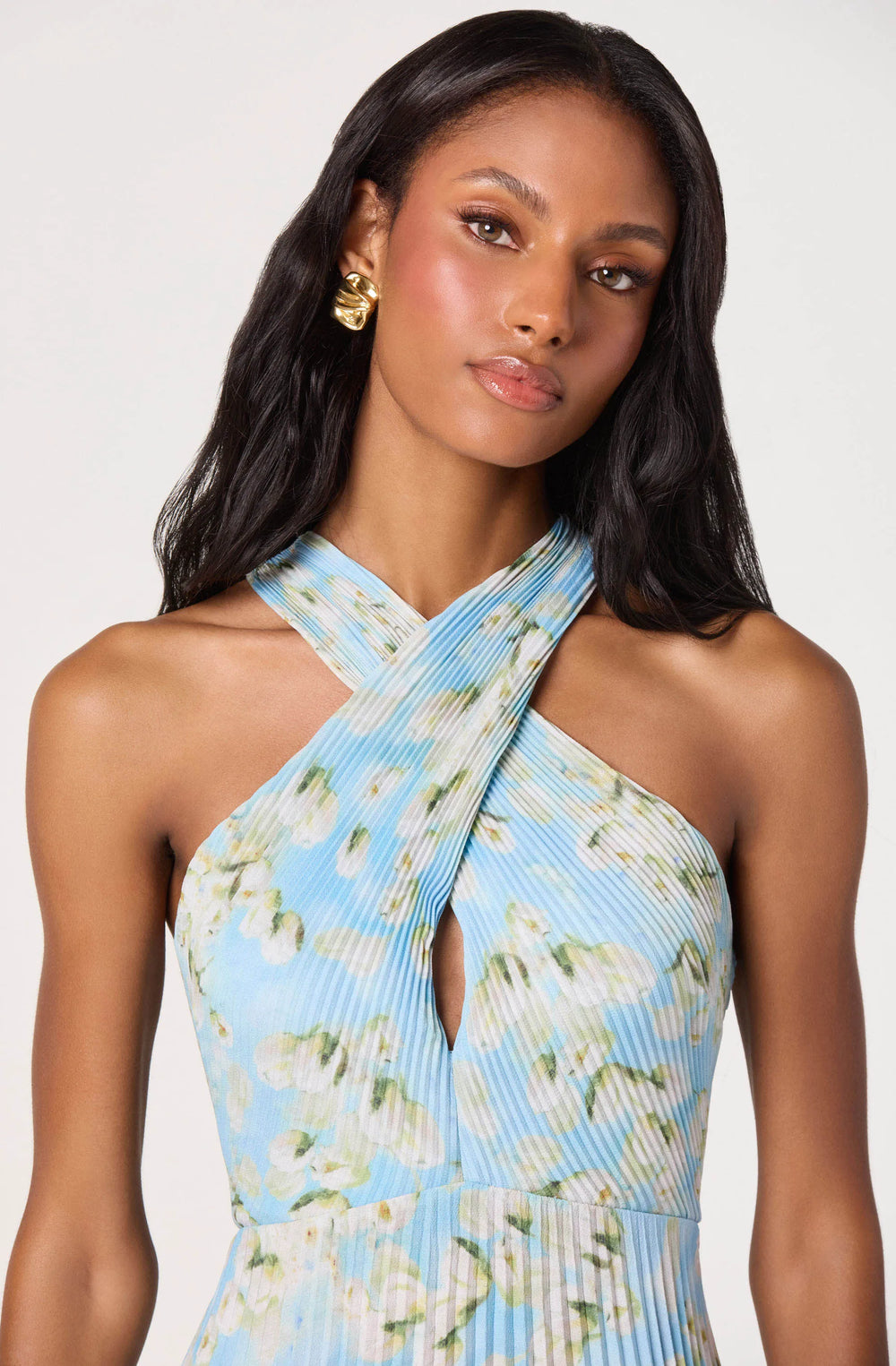 Blue floral