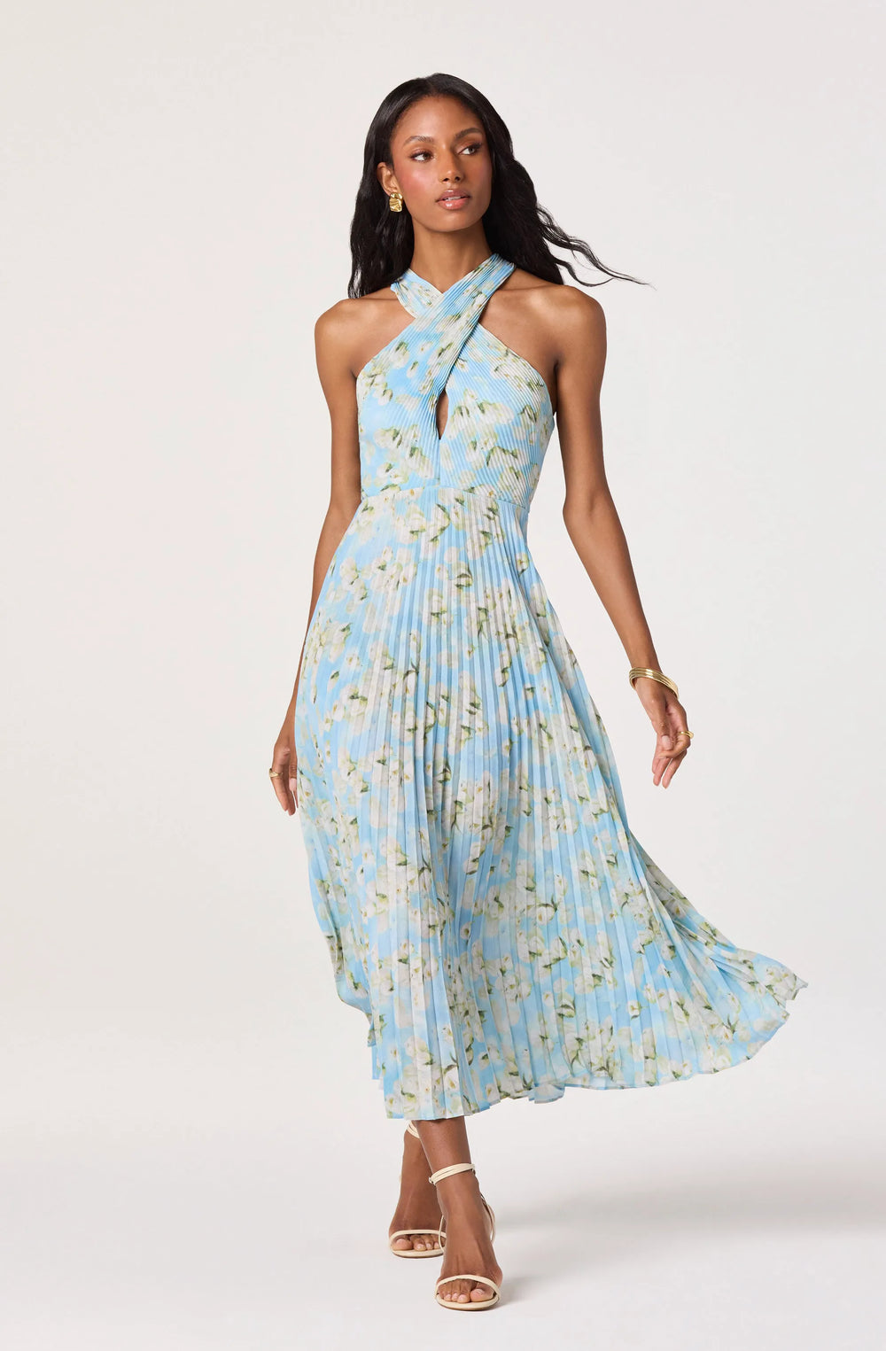 Blue floral