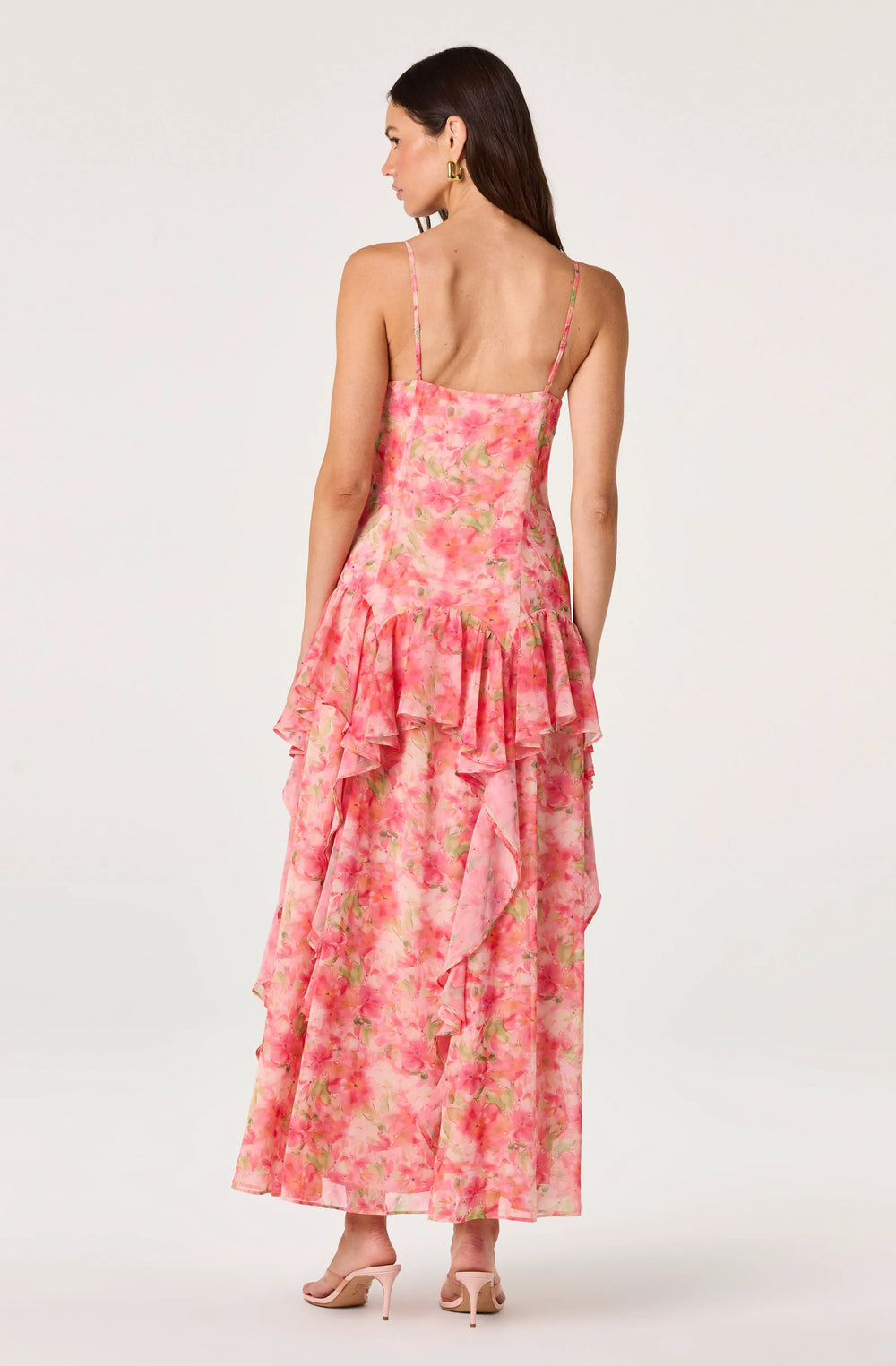 Bright pink floral