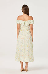 Pale yellow floral
